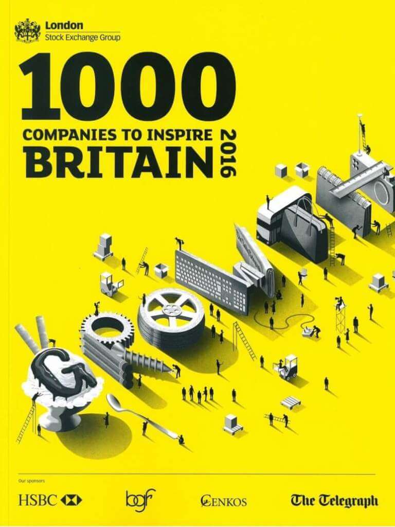 Dillistone Group Plc is among 1000 Companies to Inspire Britain
