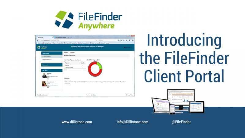 Introducing the FileFinder Client Portal