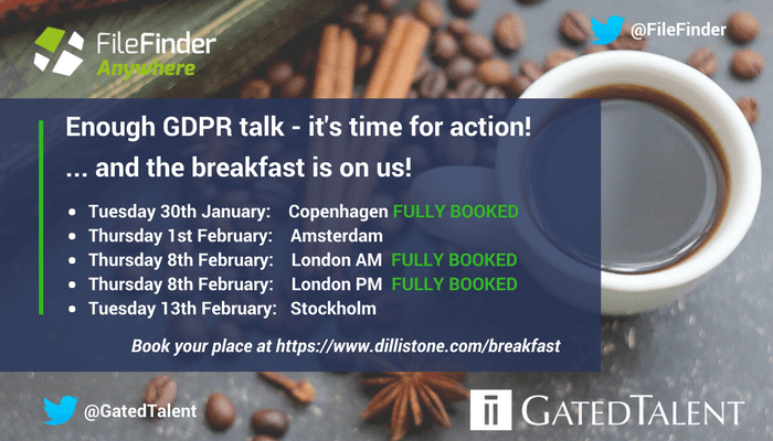 Attend one of our breakfast briefing